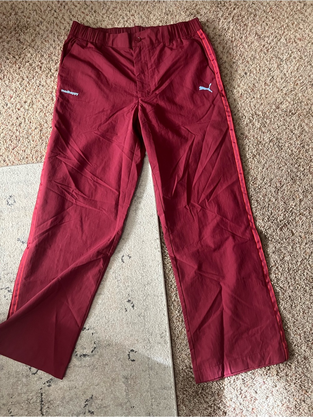 Mens puma madhappy track pants (635338 90) size large